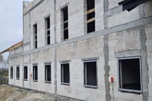 Budowa GOK w Wojciechowie nabiera tempa