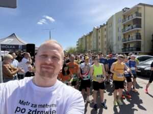 Gmina Wólka pobiegła dla Frania. Setki osób na starcie