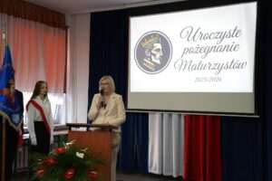 Pożegnanie maturzystów w Łęcznej