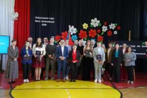 Pożegnanie maturzystów w Łęcznej