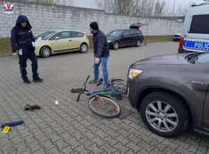 Policjanci z Lubelskiego na szkoleniu. Ćwiczyli działania na miejscach wypadków