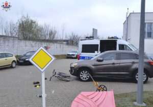 Policjanci z Lubelskiego na szkoleniu. Ćwiczyli działania na miejscach wypadków