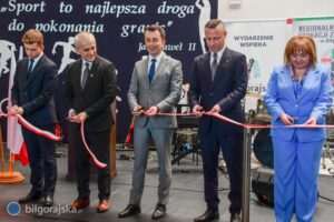 Historyczna chwila: hala sportowa RCEZ Biłgoraj
