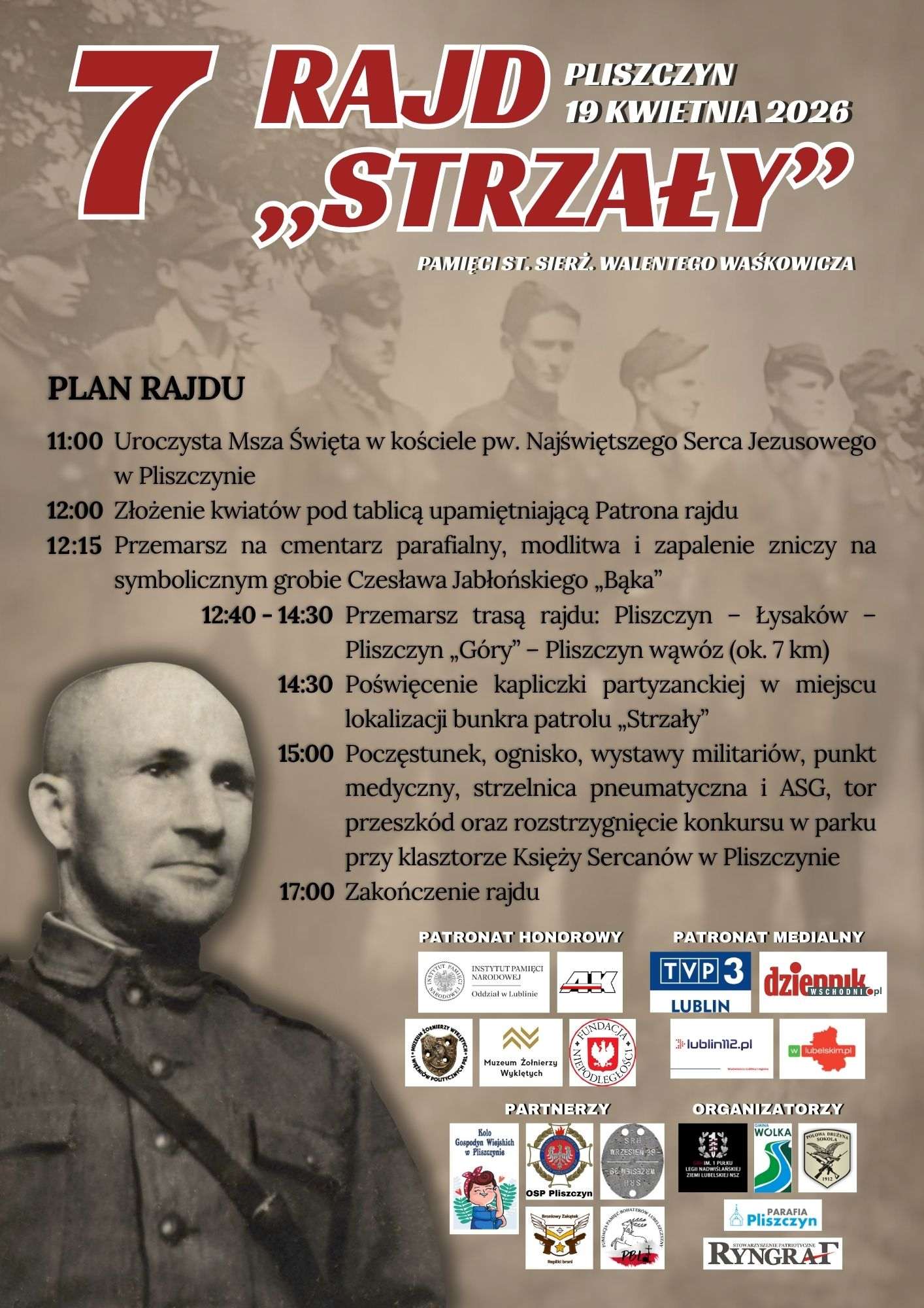 Rajd „Strzały” – pamięć, historia i tradycja w Pliszczynie