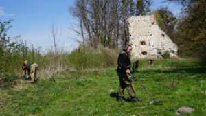 Prace archeologiczne w Krupem – pierwsze odkrycia