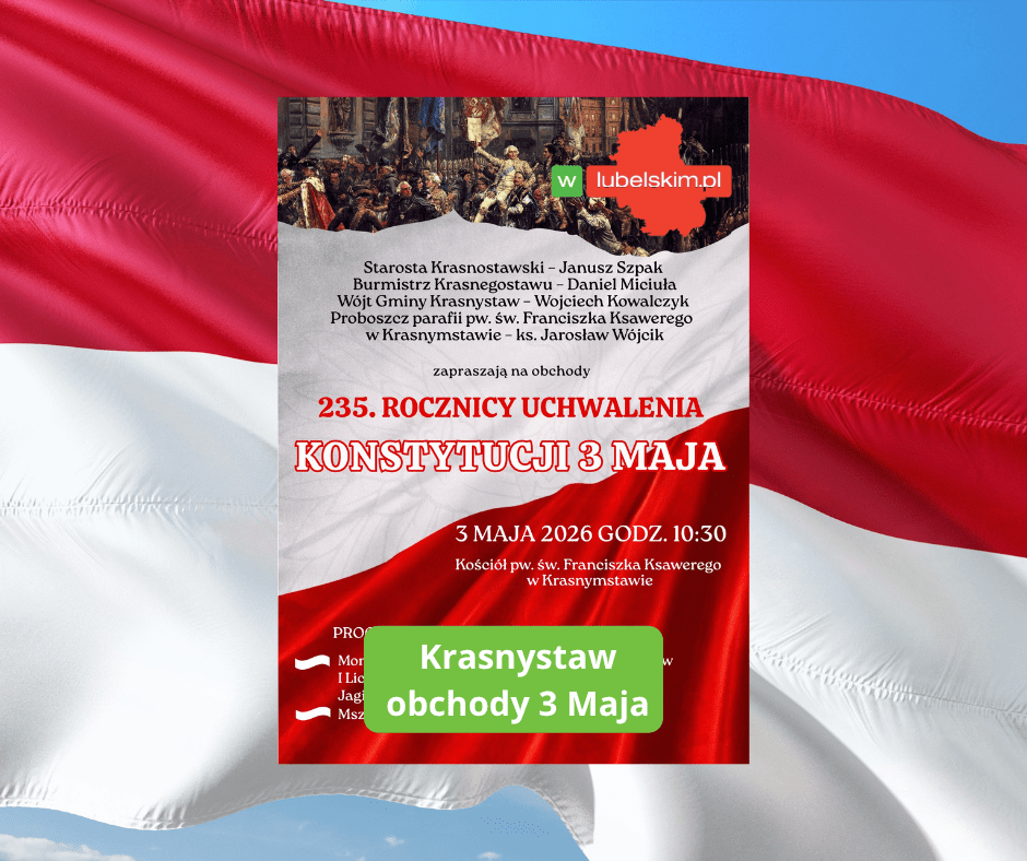 Obchody Konstytucji 3 Maja w Krasnymstawie