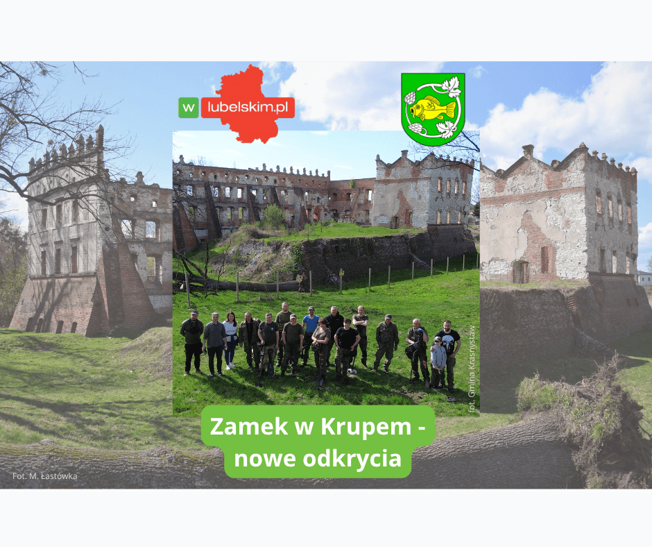 Prace archeologiczne w Krupem – pierwsze odkrycia