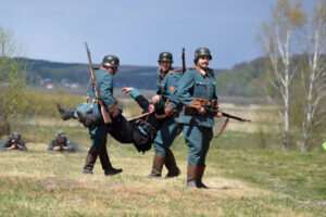 Rekonstrukcja Bitwy pod Zaborecznem przyciągnęła tłumy