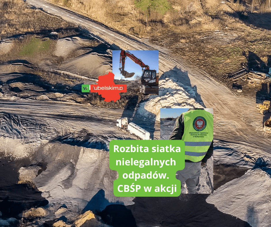 CBŚP uderza w mafię śmieciową. 16 zatrzymanych