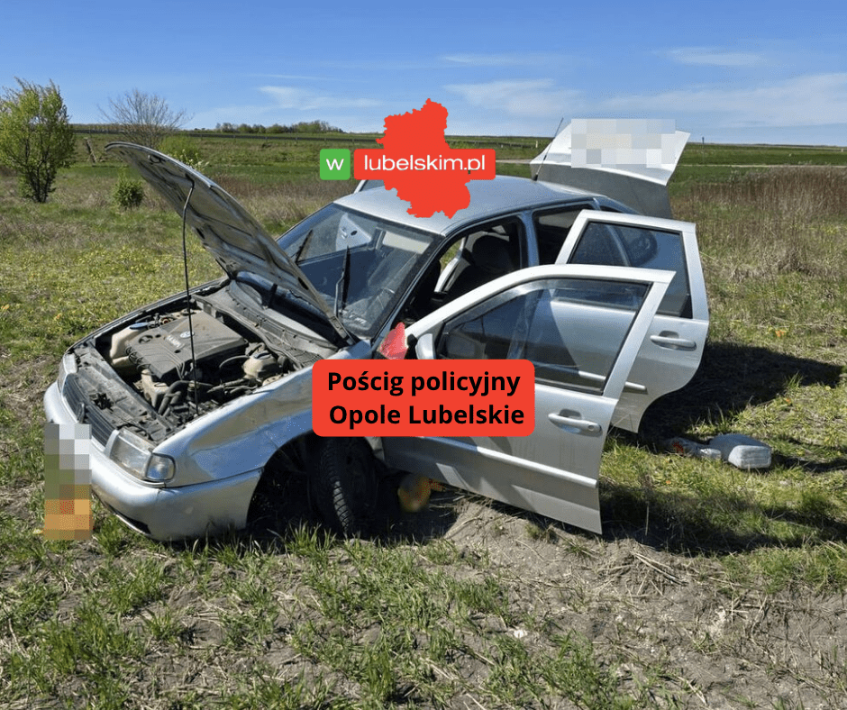 Pościg w Opolu Lubelskim – 23-latek zatrzymany