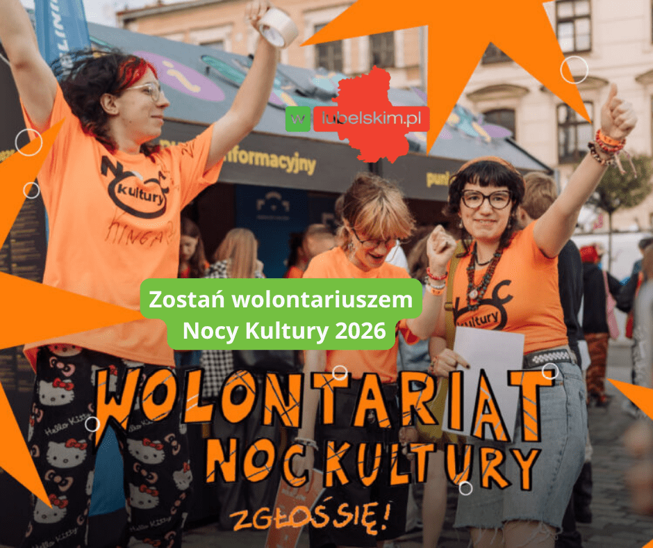 Nabór wolontariuszy na Noc Kultury 2026 – dołącz do zespołu!