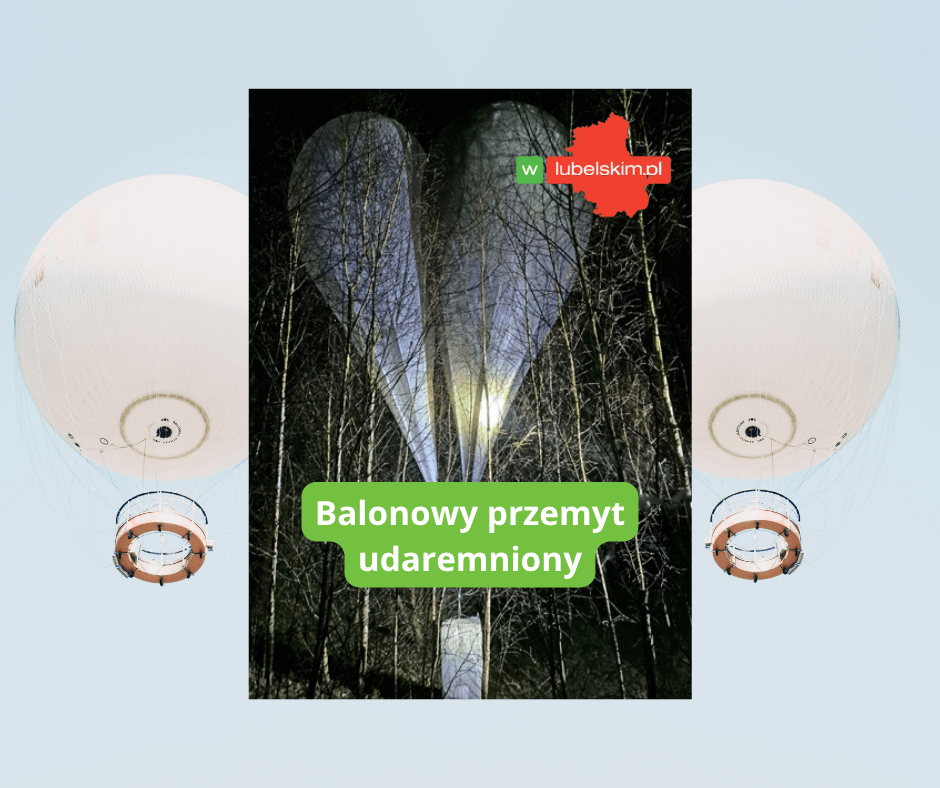 Balonowy przemyt papierosów