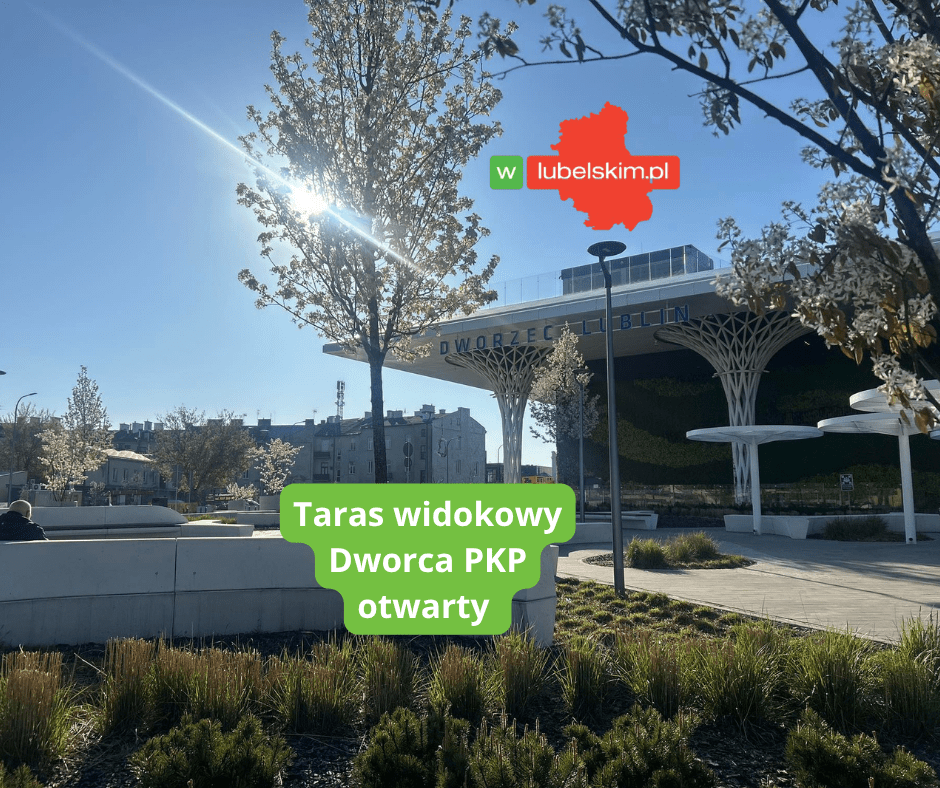 Dworzec PKP – Taras widokowy znów otwarty!