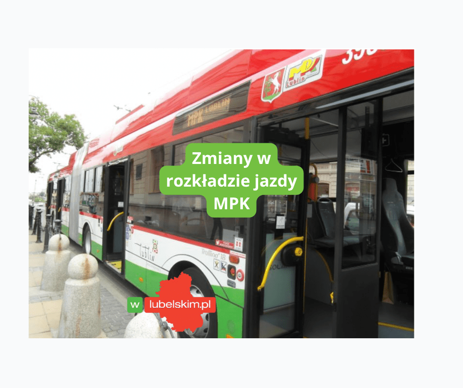Zmiany w komunikacji miejskiej od 1 maja 2026 w Lublinie