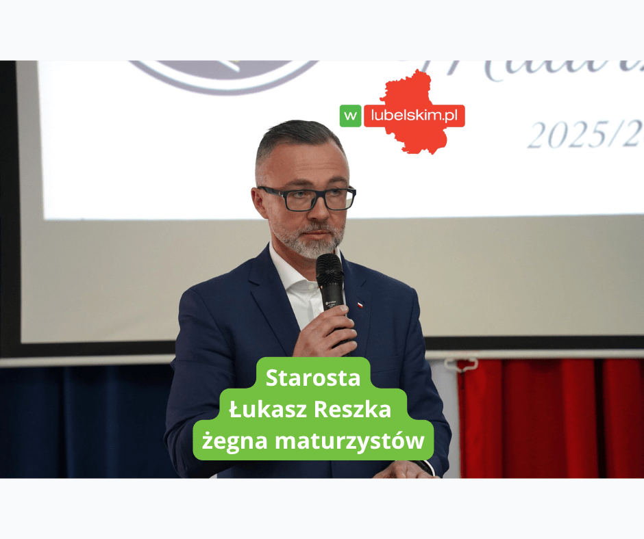 Pożegnanie maturzystów w Łęcznej