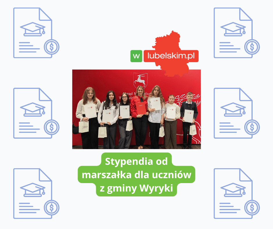 Dziewięcioro uczniów z dwóch szkół ze stypendiami od marszałka