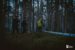 Żołnierze 2 LBOT działają na terenach objętych pożarem Puszczy Solskiej