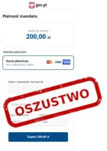 Fałszywy mandat SMS. Uważaj na oszustów
