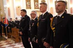 Starosta Łukasz Reszka uczestniczył w obchodach Dnia Strażaka