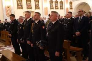 Starosta Łukasz Reszka uczestniczył w obchodach Dnia Strażaka