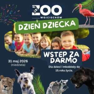 Dzień Dziecka Zoo Wojciechów – wstęp gratis