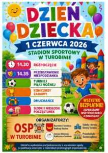 Dzień Dziecka w Turobinie 2026 pełen atrakcji