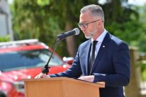 Dzień Strażaka w Łęcznej – Łukasz Reszka uhonorował strażaków podczas uroczystości