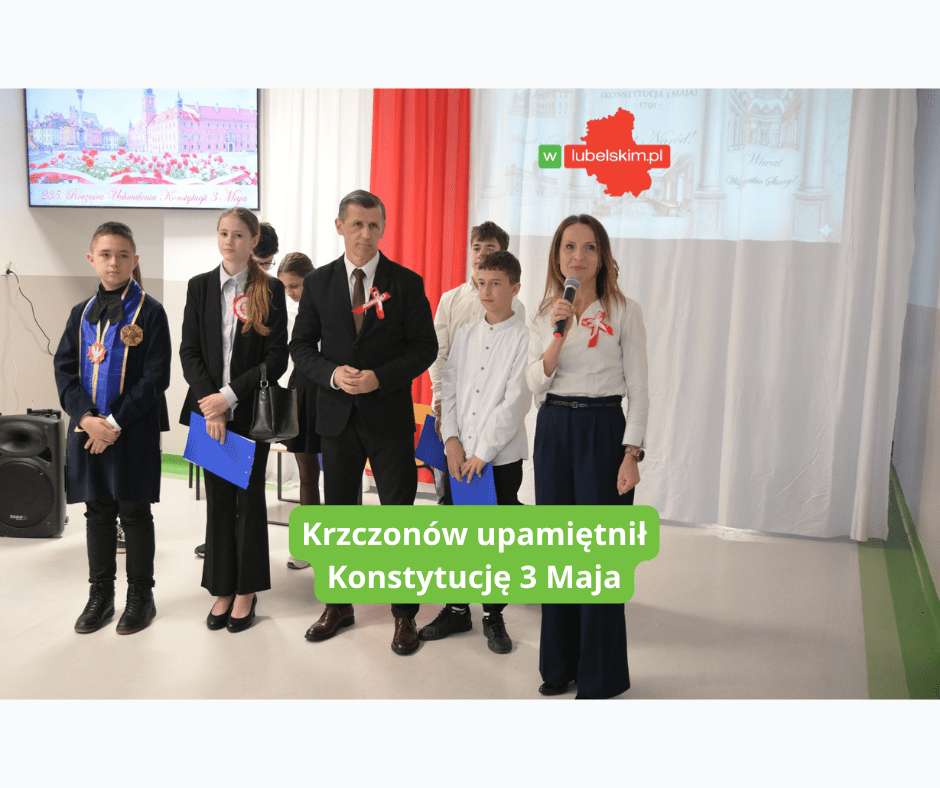 235. rocznicy uchwalenia Konstytucja 3 Maja w Krzczonowie