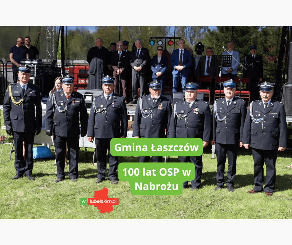 Wyjątkowy jubileusz w gminie Łaszczów – 100 lat OSP w Nabrożu