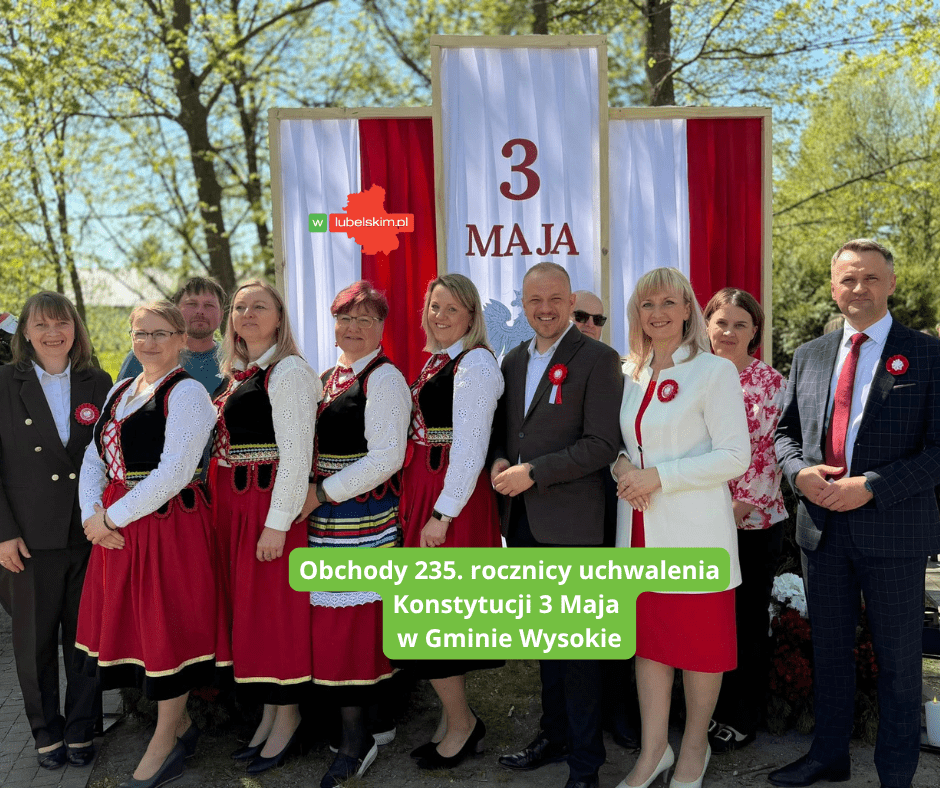 Wysokie uczciło 235. rocznicę Konstytucji 3 Maja