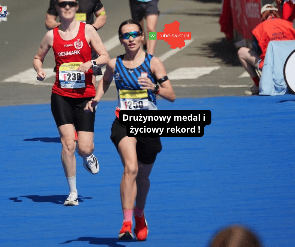 Policjantka Lublin maraton – świetny występ w Pradze