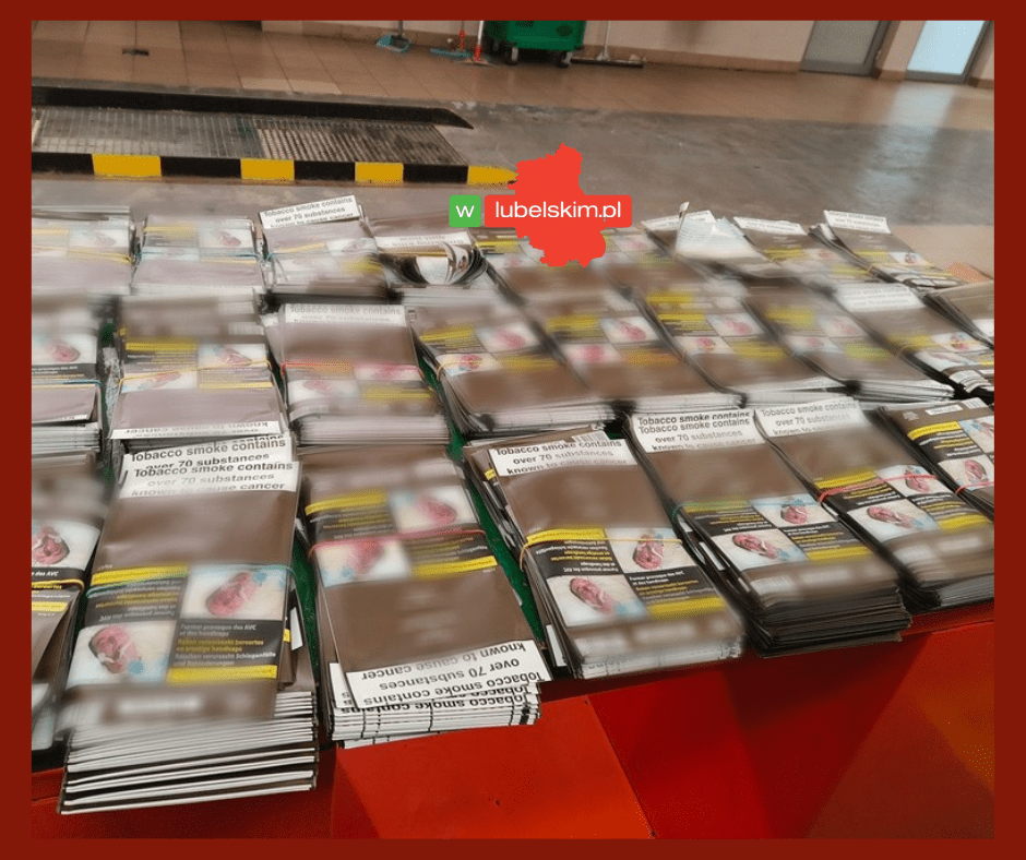 Terespol: przemyt opakowań tytoniowych udaremniony