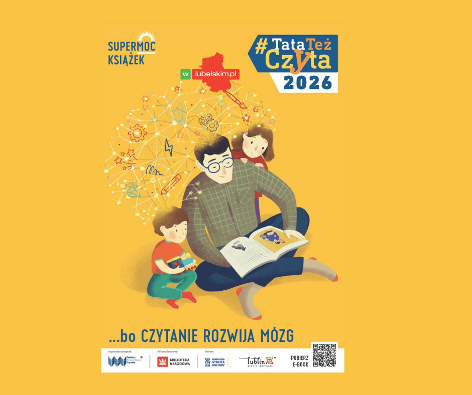Tata Też Czyta 2026 w Lublinie – kampania czytania