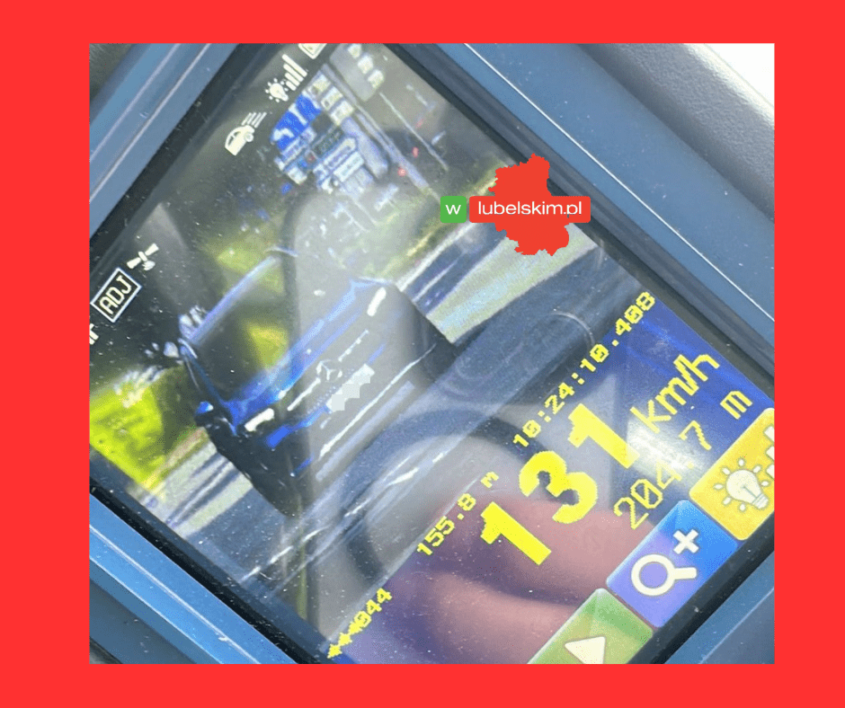 Drogowy recydywista pędził 131 km/h przez Lublin. Stracił prawo jazdy