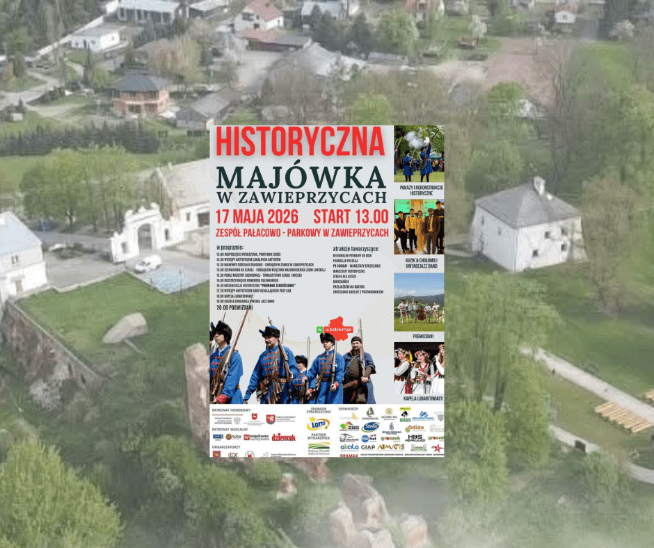 Historia ożyje na wzgórzu w Zawieprzycach. Historyczna Majówka pod patronatem Starosty Łęczyńskiego Łukasza Reszki