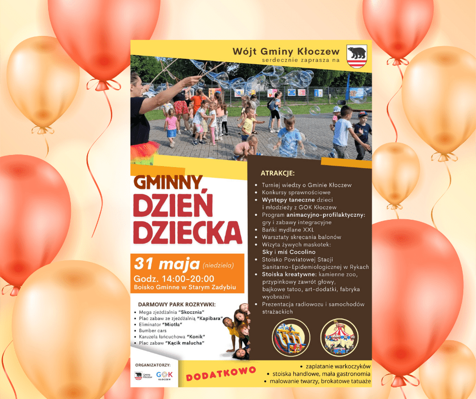 Dzień Dziecka Kłoczew – wielkie święto rodzinne