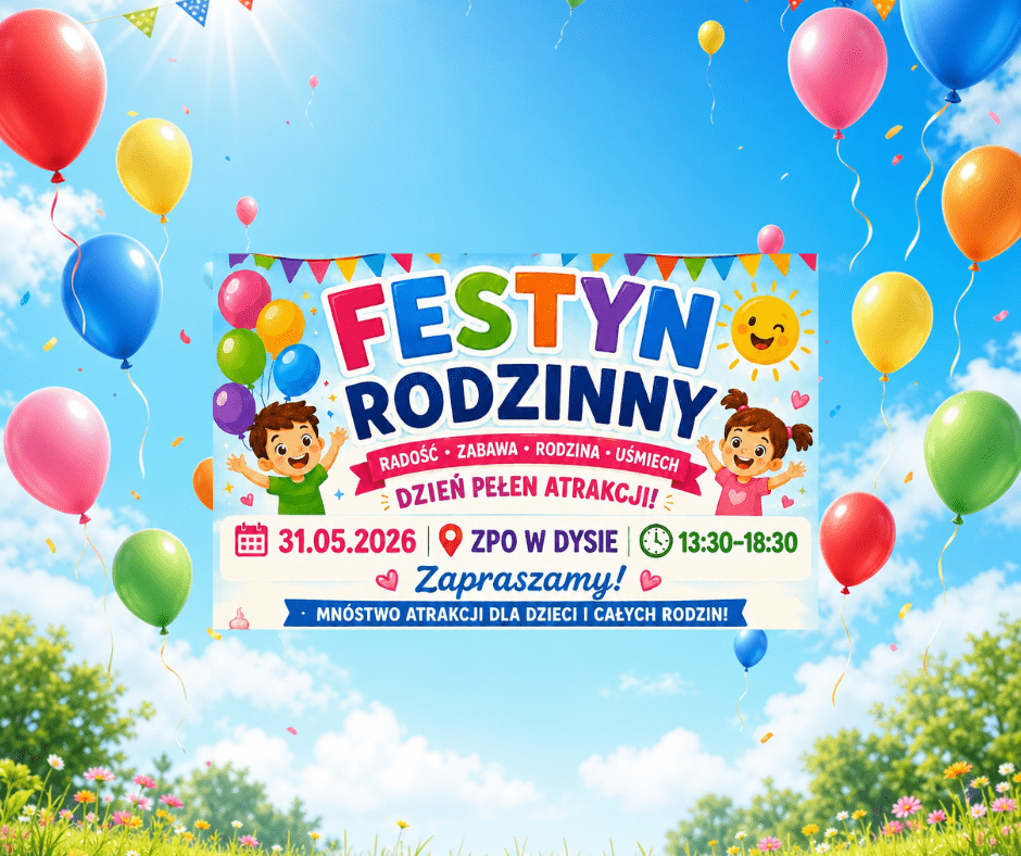 Festyn Rodzinny w Dysie – zaproszenie dla wszystkich