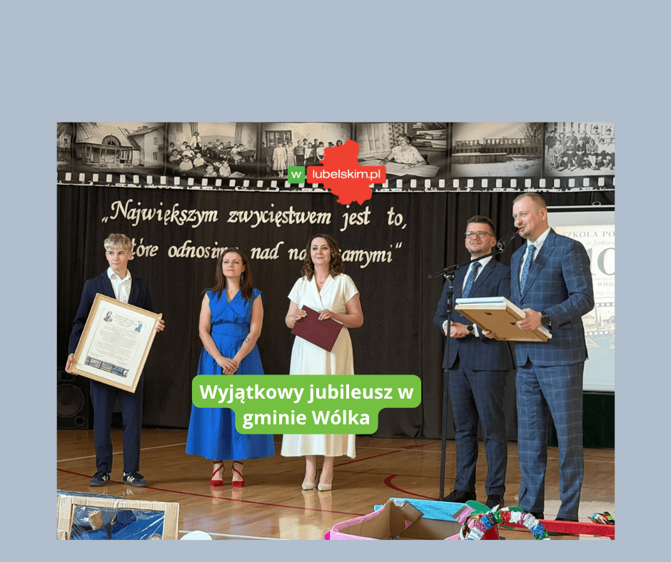 110-lecie szkoły w Sobianowicach. Wyjątkowy jubileusz w gminie Wólka