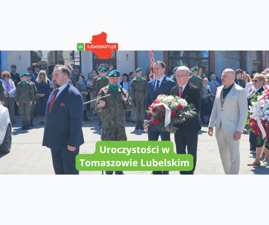 Uroczystości upamiętniające uchwalenie Konstytucji 3 maja – Tomaszów Lubelski