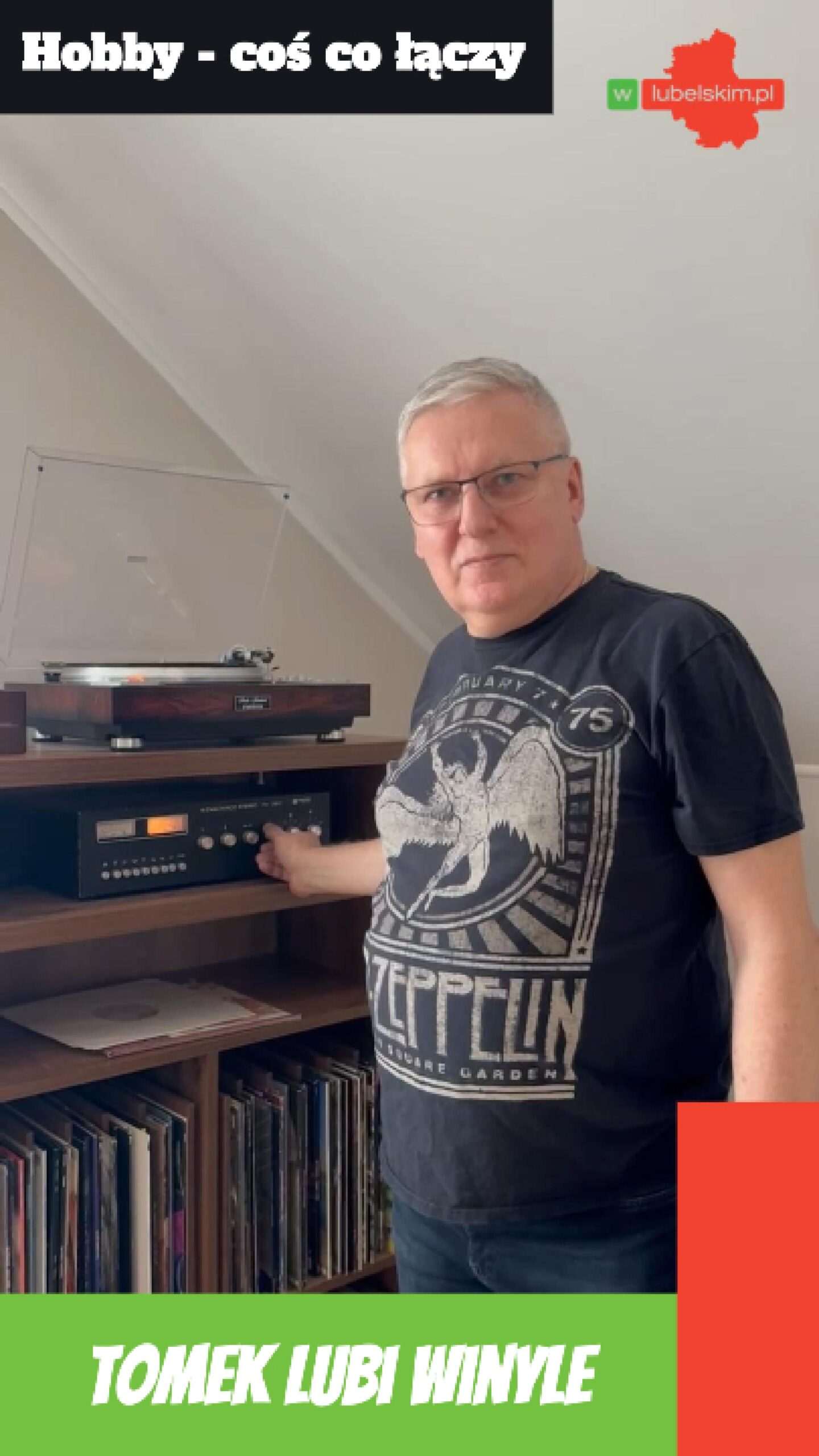 Pasje Tomasza Zielińskiego – rock, winyle i analogowy świat muzyki