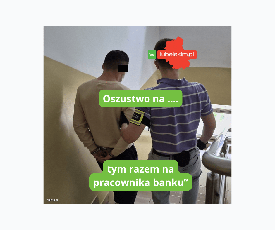 Oszustwo na pracownika banku. 25-latek aresztowany