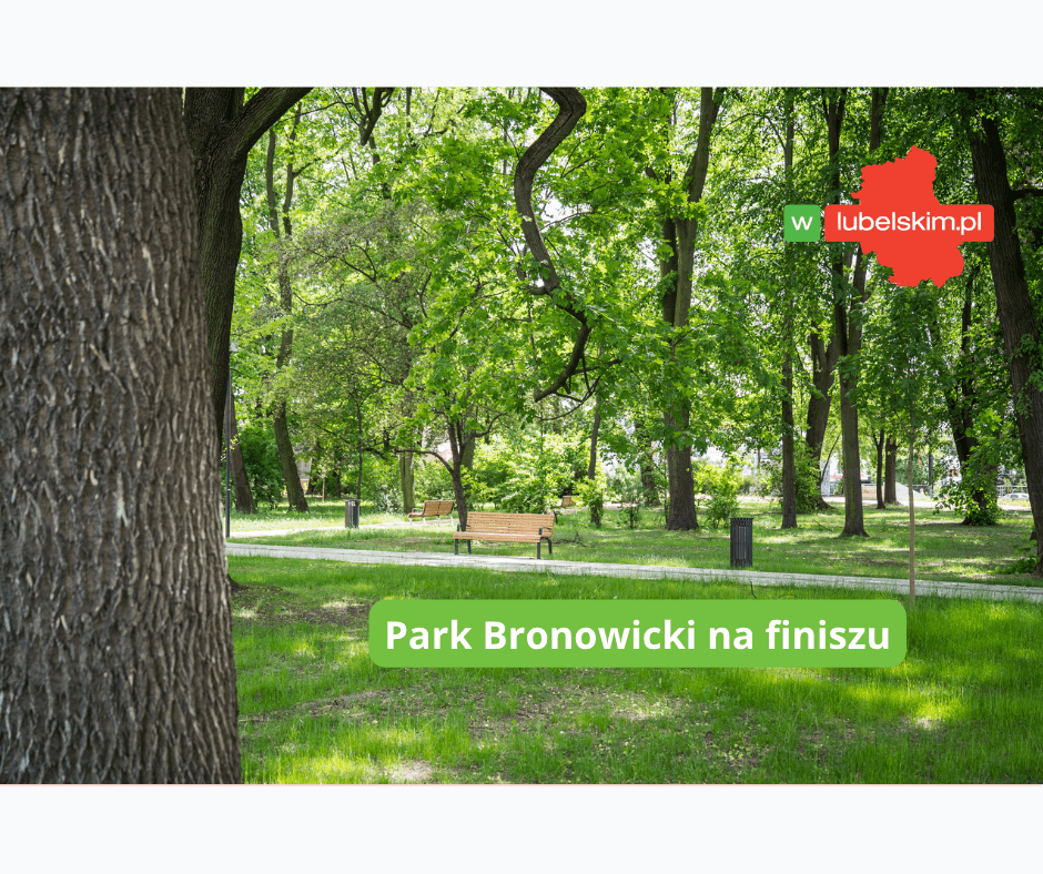 Park Bronowicki w Lublinie prawie gotowy