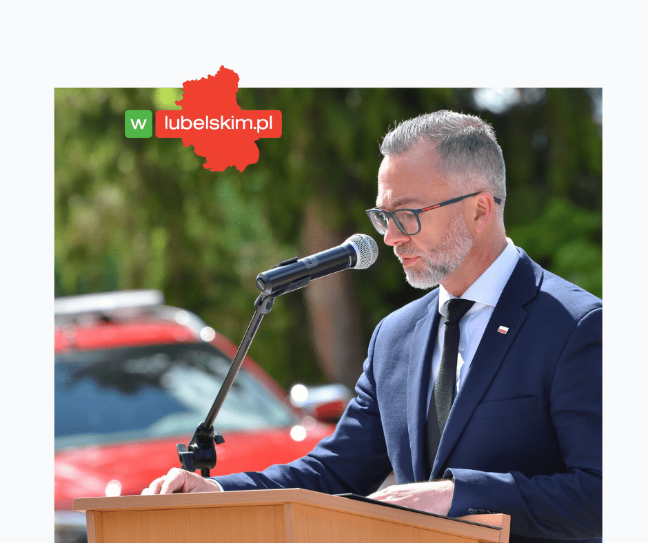 Dzień Strażaka w Łęcznej – Łukasz Reszka uhonorował strażaków podczas uroczystości