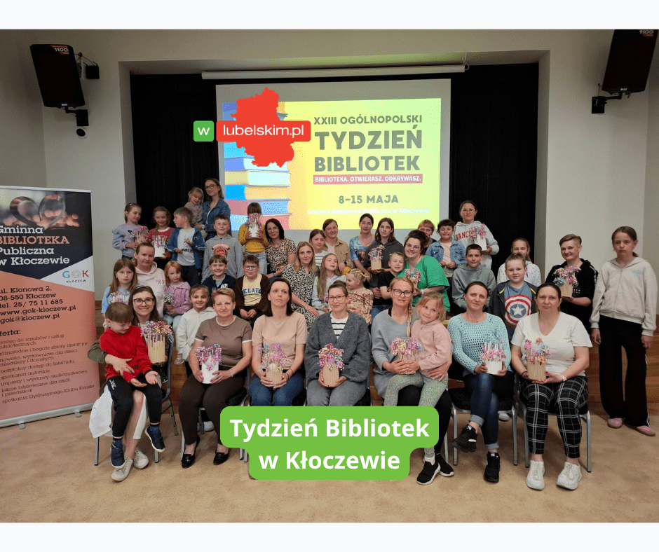 Biblioteka w Kłoczewie inspiruje mieszkańców podczas warsztatów
