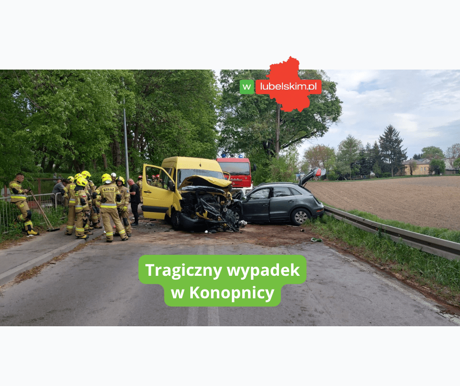 Tragiczny wypadek w Konopnicy. Nie żyje 72-latek