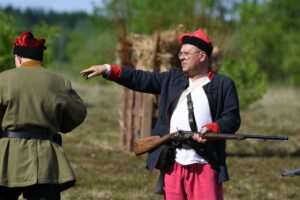 163. rocznica bitwy pod Dąbrową w Tyszowcach, powiat Tomaszowski