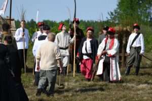 163. rocznica bitwy pod Dąbrową w Tyszowcach, powiat Tomaszowski