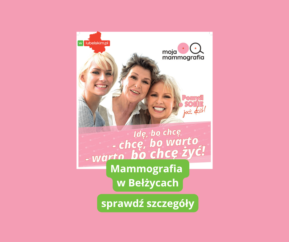 Bezpłatna mammografia w Bełżycach już 15 maja