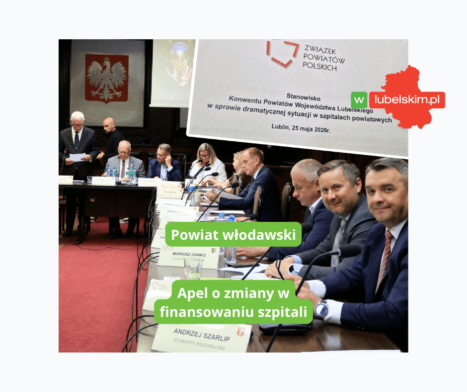 Powiat włodawski przyłacza się do apelu o zmiany w finansowaniu szpitali