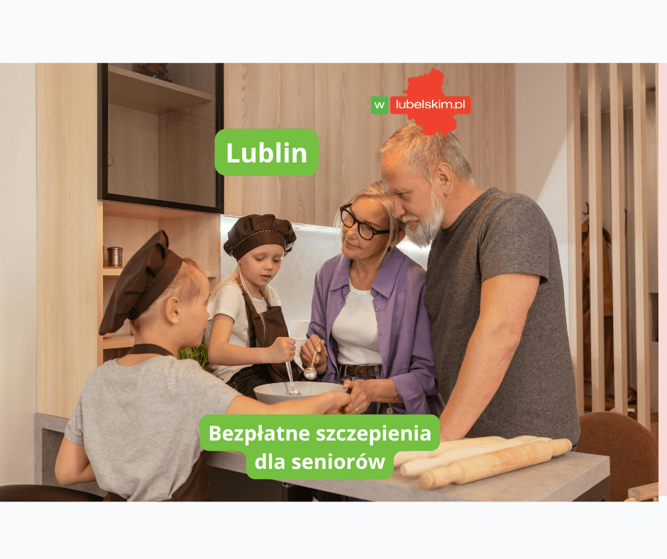 Bezpłatne szczepienia dla seniorów w Lublinie